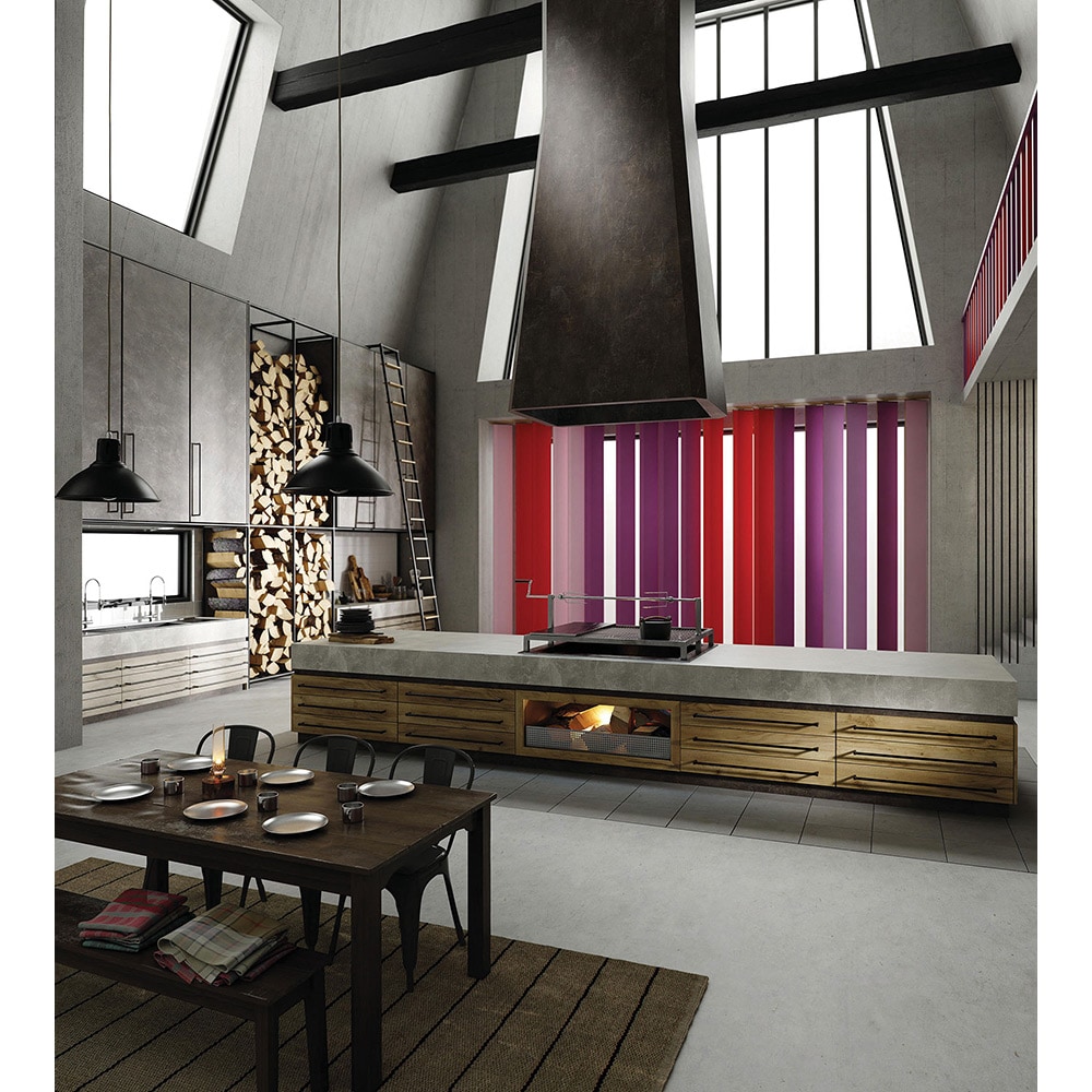 Blat bucatarie Kronospan 4298UE, PAL, 304 x 60 x 2.8 cm, gri deschis