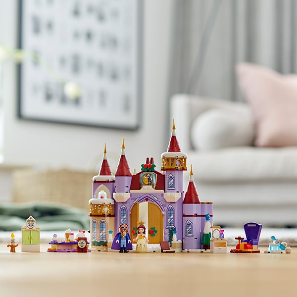 LEGO Disney Princess: Sarbatoarea de iarna la Castelul Bellei 43180, 4 ani+, 238 piese 