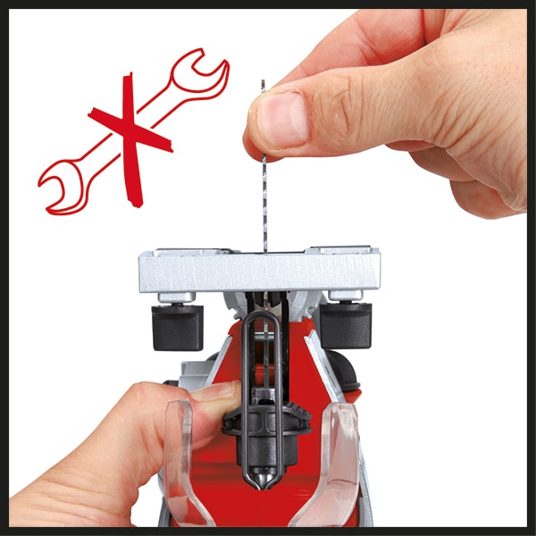 Fierastrau pendular EINHELL TE-JS 18 Li Solo, Fara acumulator, 2000CPM