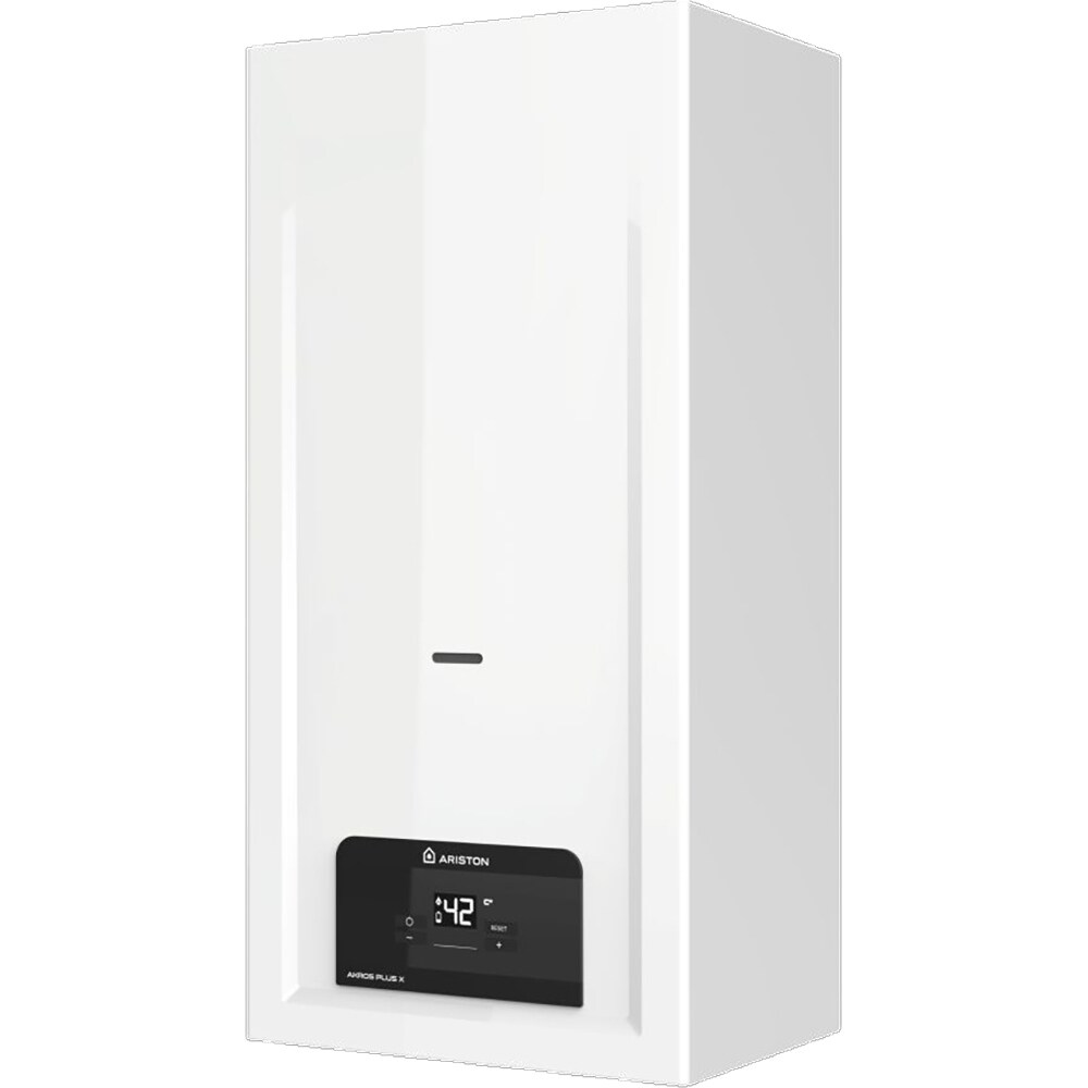 Instant apa calda pe gaz GN Ariston Akros Plus X 11, 11l/min, 18.7kW, alb