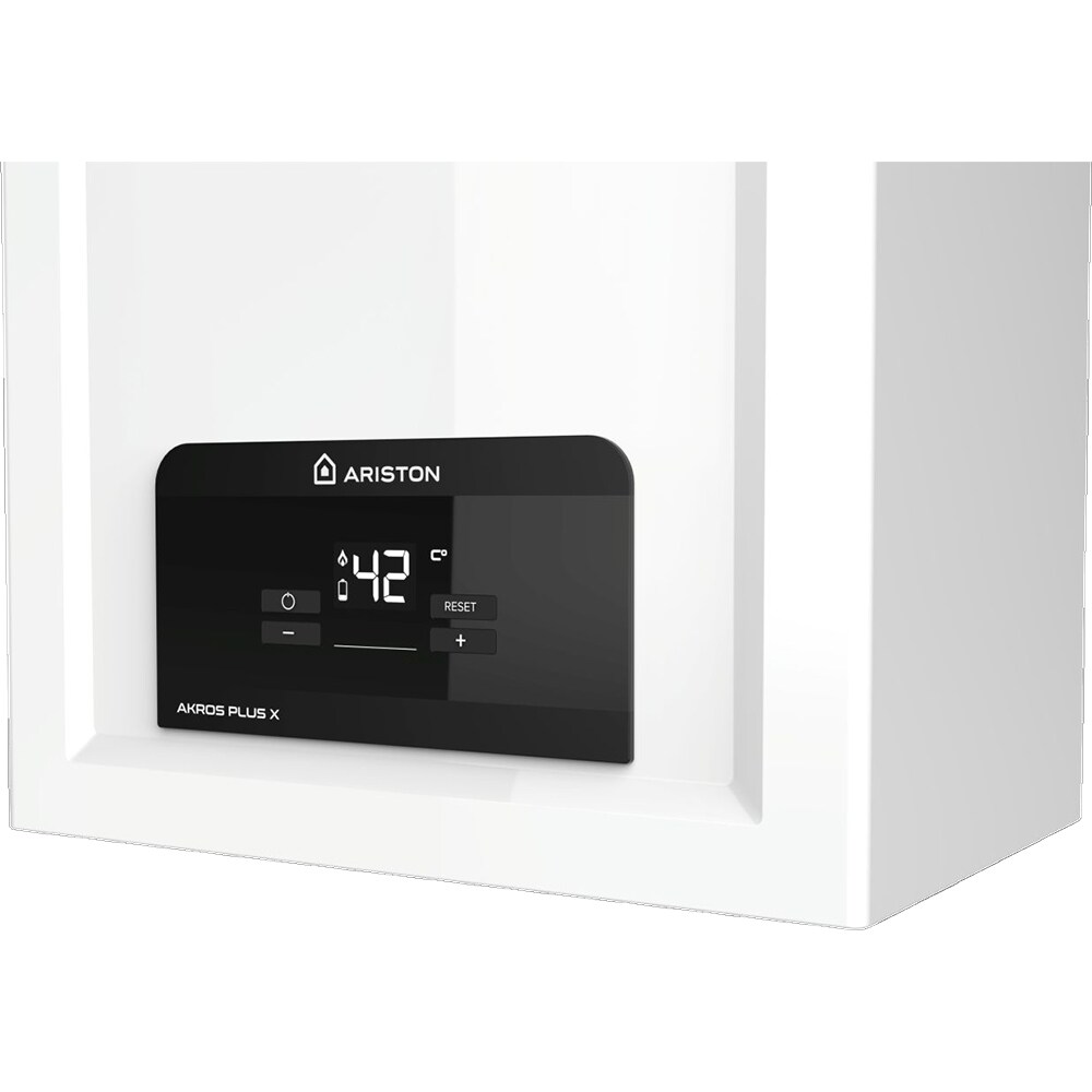 Instant apa calda pe gaz GN Ariston Akros Plus X 11, 11l/min, 18.7kW, alb