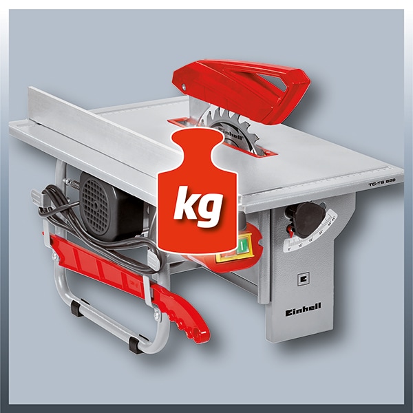 Fierastrau circular de banc EINHELL TC-TS 820, 800W, 2950RPM, disc 200 x 16mm, adancime 45mm