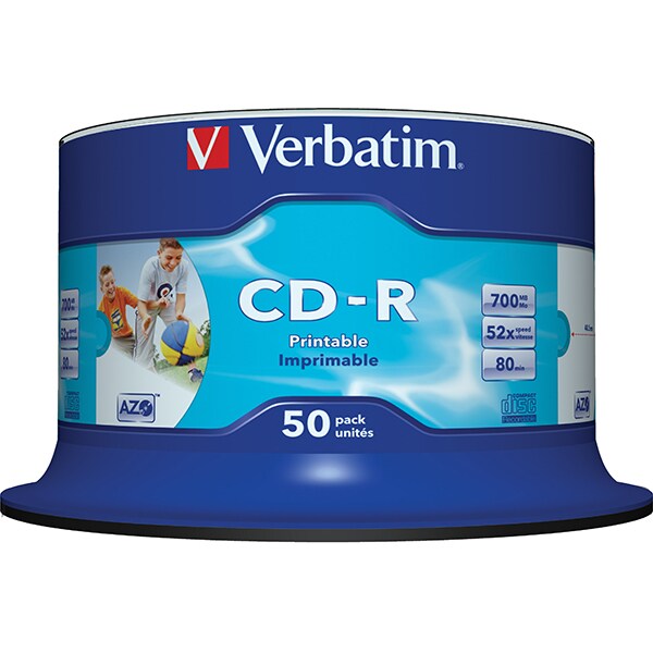 CD-R VERBATIM 43438, 52x, 700MB, 50buc