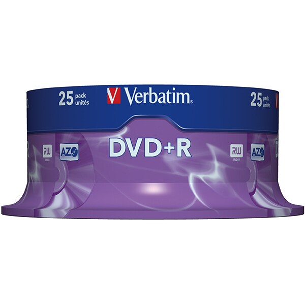 DVD+R VERBATIM 43500, 16x, 4.7GB, 25buc