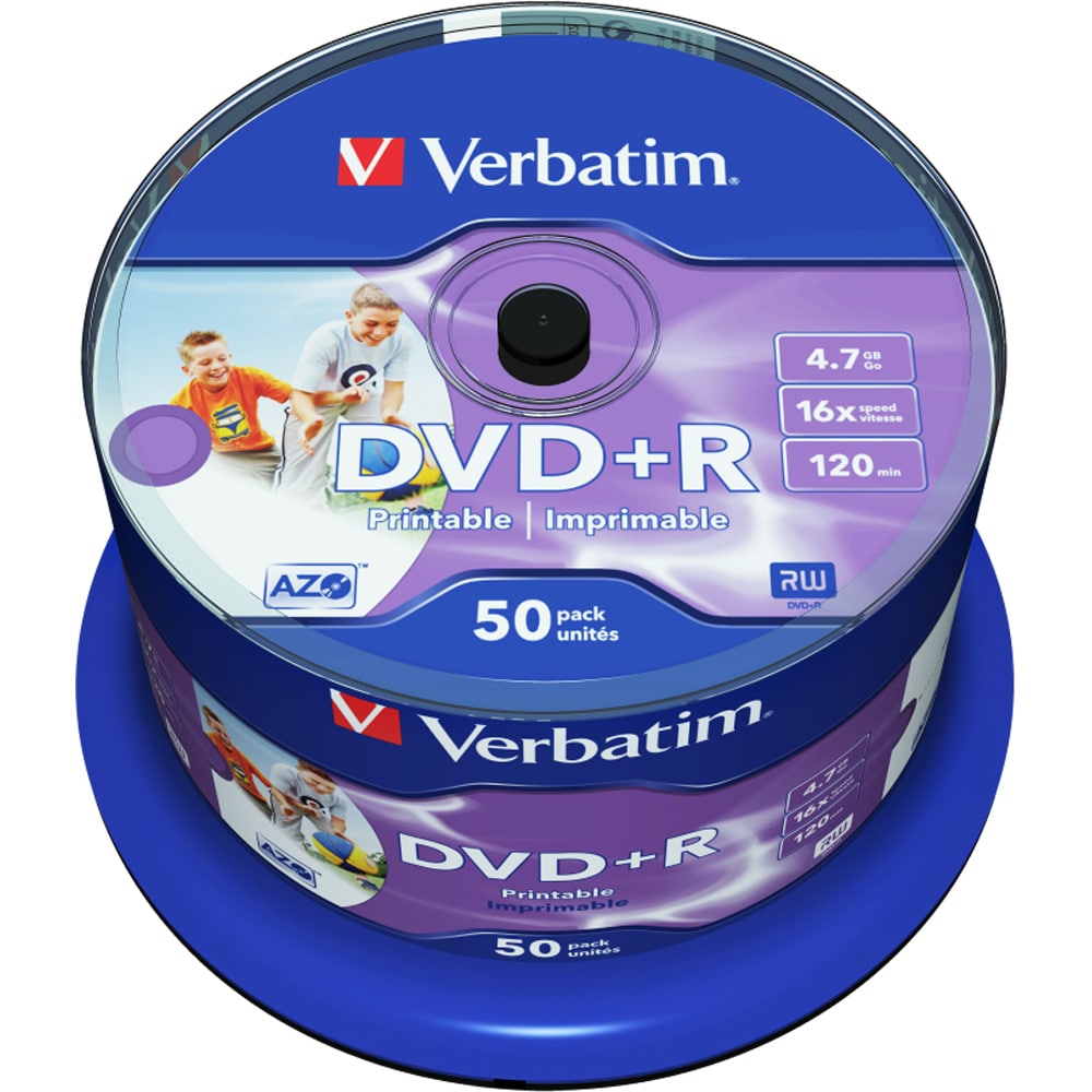DVD+R VERBATIM 43512, 16x, 4.7GB, 50buc