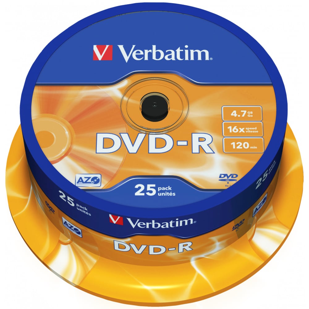 DVD-R VERBATIM 43522, 16x, 4.7GB, 25buc