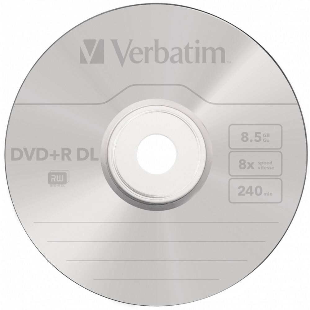 DVD+R DL VERBATIM 43541, 8x, 8.5GB, 5buc