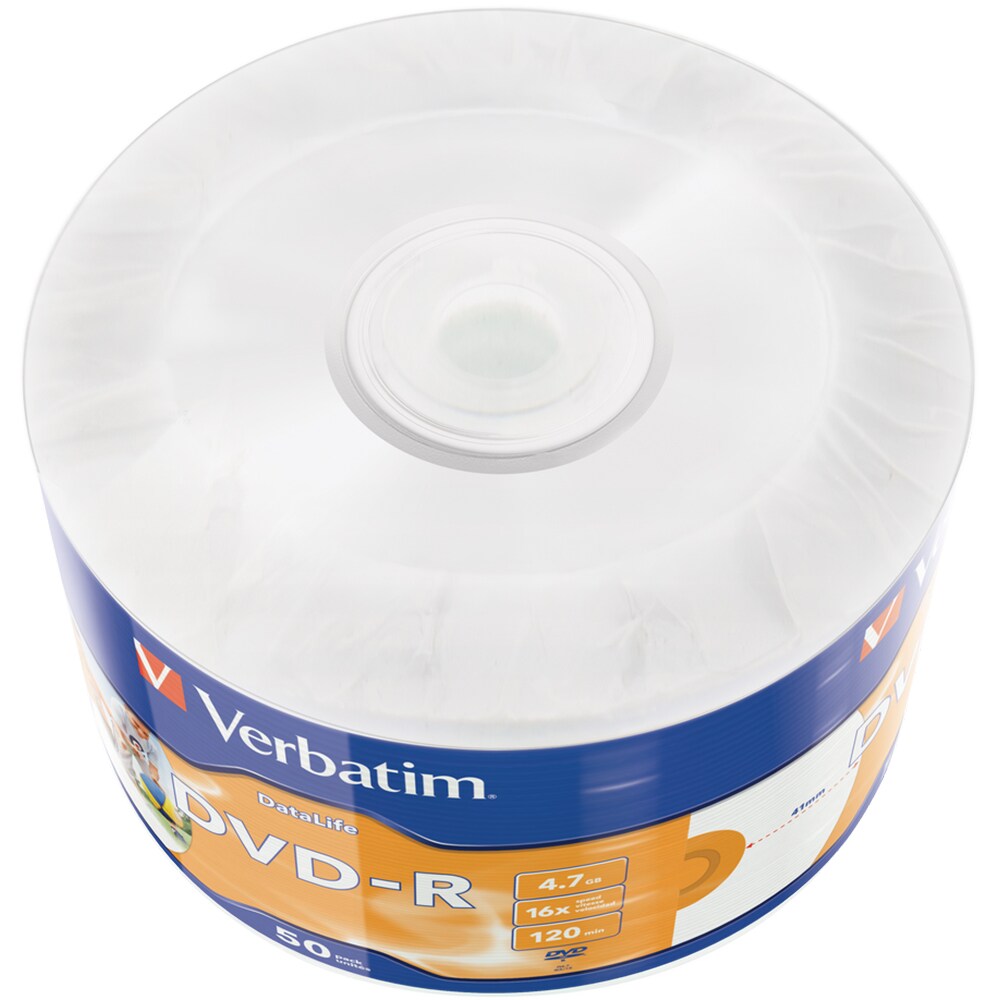 DVD-R VERBATIM 43793 DataLife, 16x, 4.7GB, 50buc