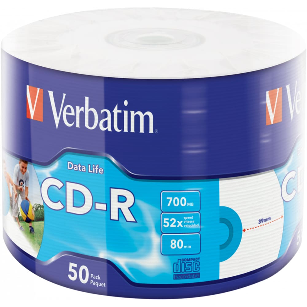 CD-R VERBATIM 43794, 52x, 700MB, 50buc
