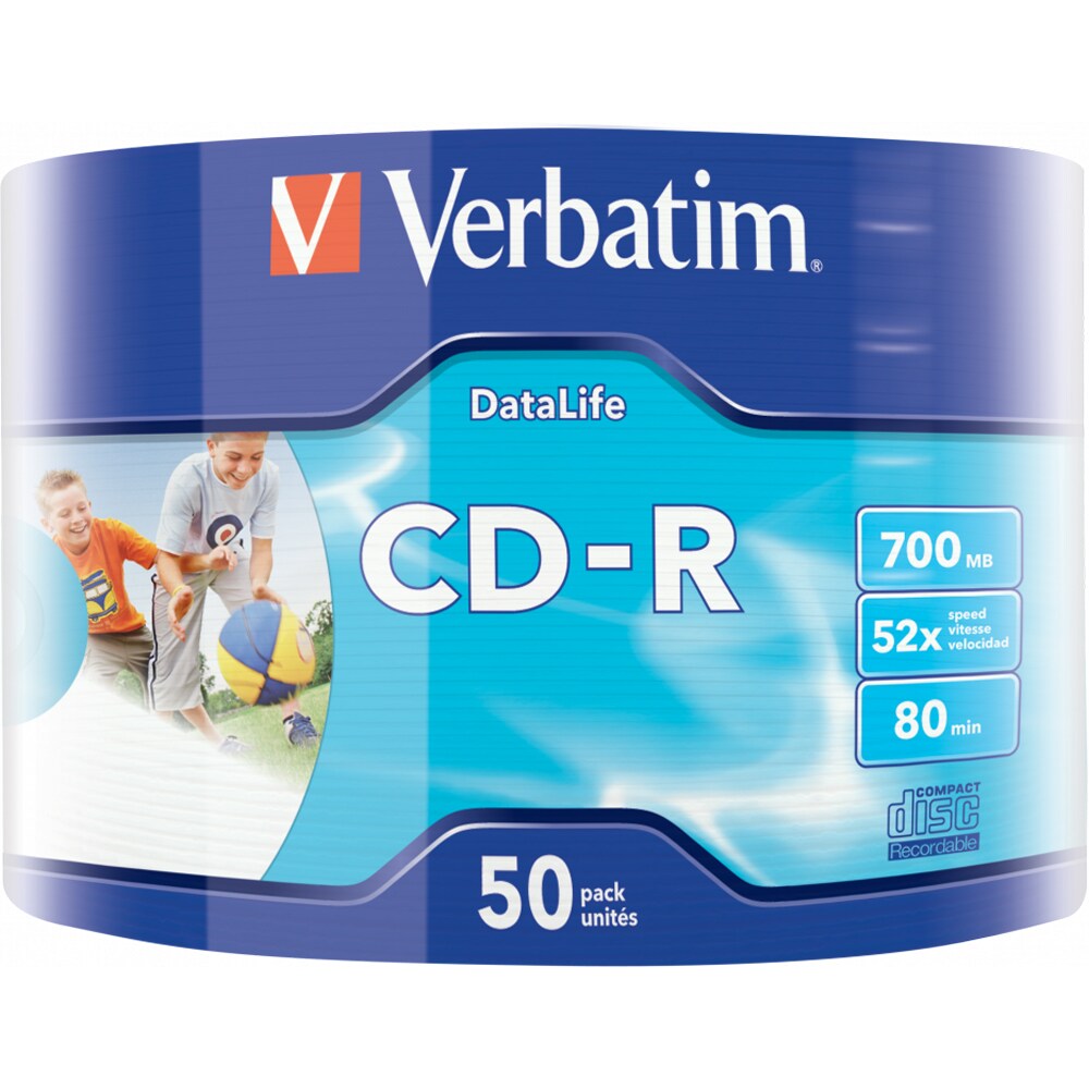 CD-R VERBATIM 43794, 52x, 700MB, 50buc
