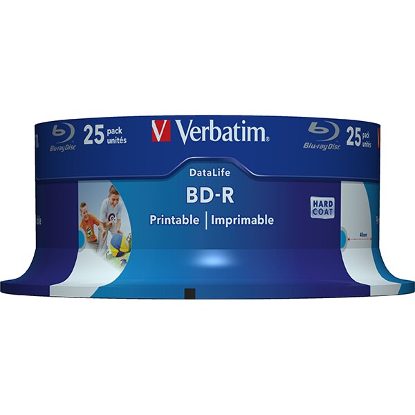 BD-R SL VERBATIM 43811, 6x, 25GB, 25buc