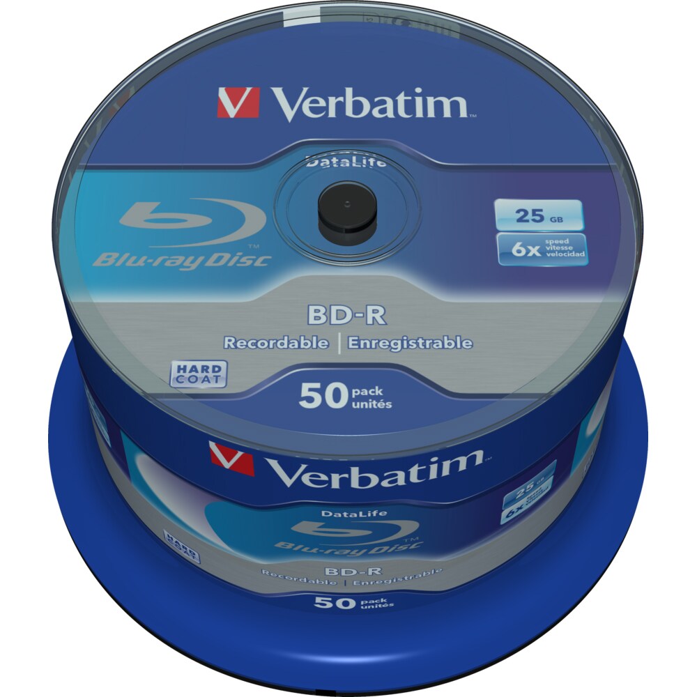 BD-R VERBATIM 43838, 6x, 25GB, 50buc