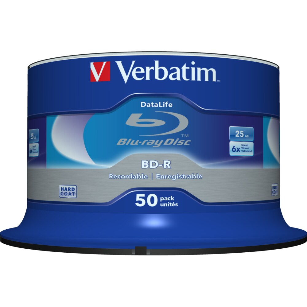 BD-R VERBATIM 43838, 6x, 25GB, 50buc