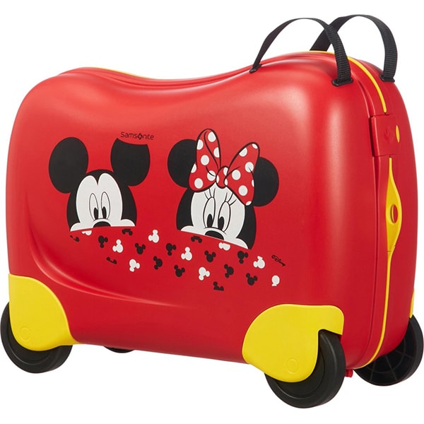 Troler copii SAMSONITE Dream Rider Disney Minnie/Mickey Peeking, 37 cm, multicolor
