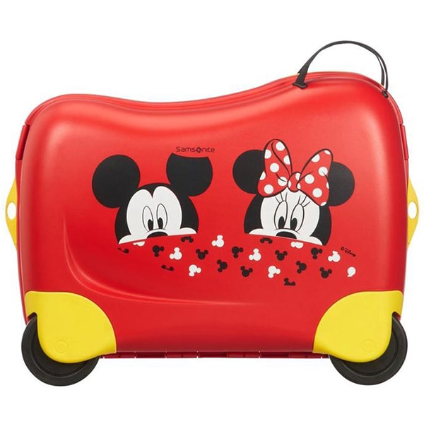 Troler copii SAMSONITE Dream Rider Disney Minnie/Mickey Peeking, 37 cm, multicolor