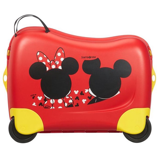 Troler copii SAMSONITE Dream Rider Disney Minnie/Mickey Peeking, 37 cm, multicolor
