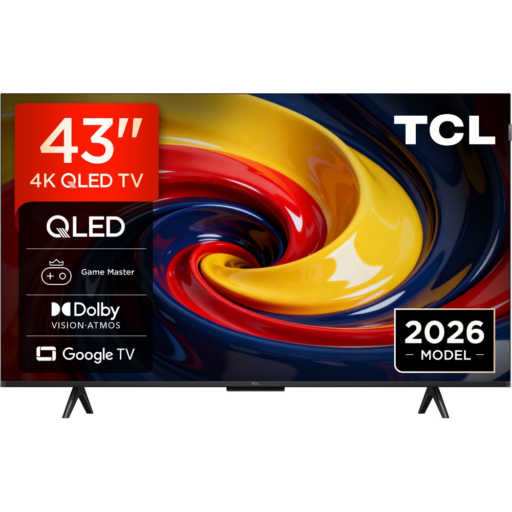 Televizor QLED Smart TCL 43P79L, Ultra HD 4K, 108cm
