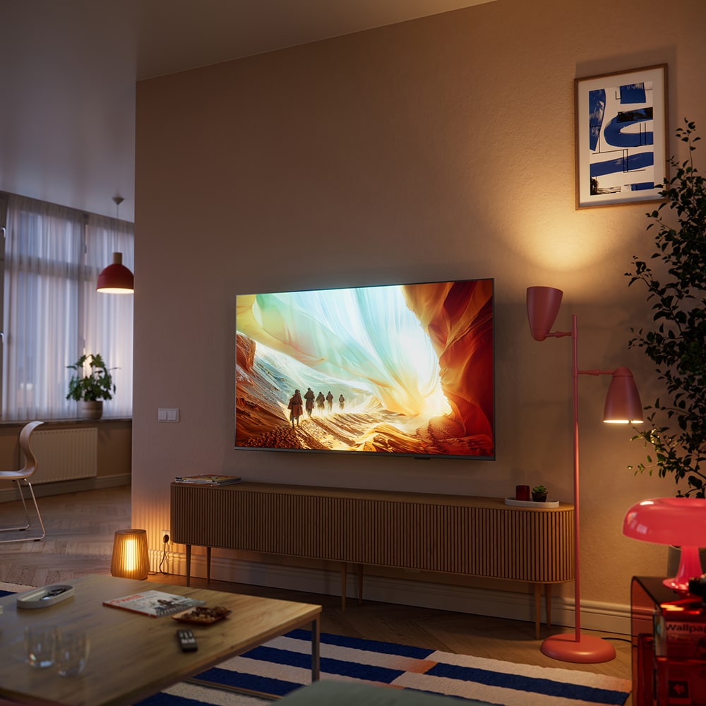 Televizor QLED Smart PHILIPS 43PQS7801, Ultra HD 4K, HDR10+ 108cm