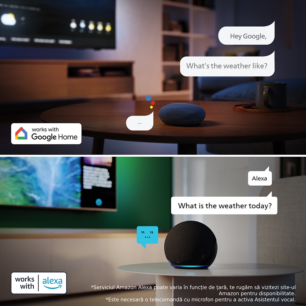 Televizor LED Smart PHILIPS 43PUS7000, Ultra HD 4K, HDR10+, 108cm