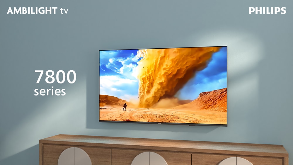 Televizor QLED Smart PHILIPS 43PUS7810, Ultra HD 4K, HDR10+, 108cm