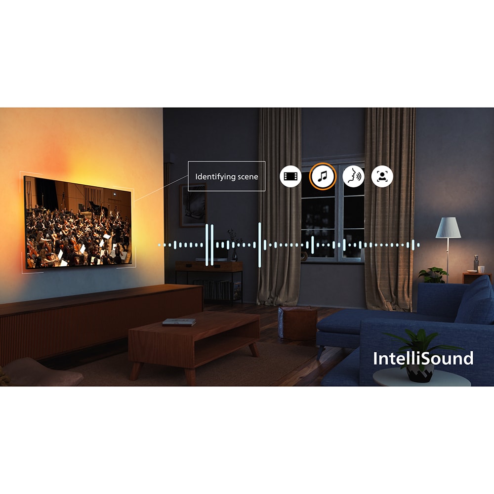 Televizor QLED Smart PHILIPS 43PUS8510, Ultra HD 4K, HDR10+, 108cm