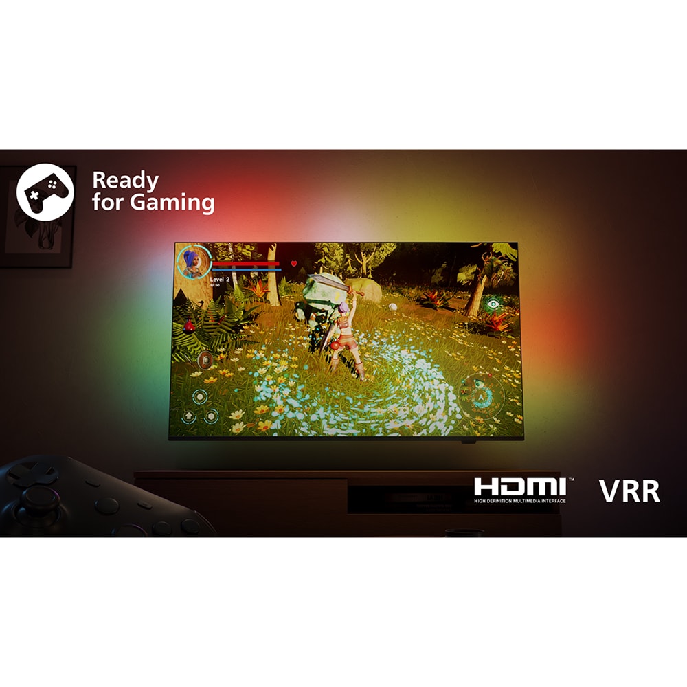 Televizor QLED Smart PHILIPS 43PUS8510, Ultra HD 4K, HDR10+, 108cm