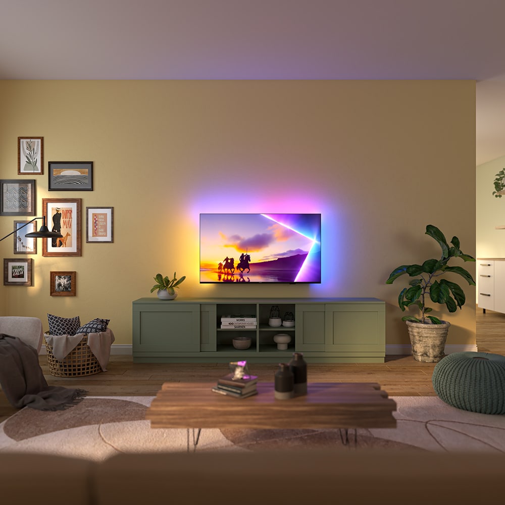 Televizor QLED Smart PHILIPS 43PUS8510, Ultra HD 4K, HDR10+, 108cm