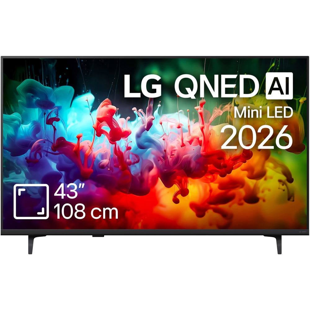 Televizor QNED SMART LG 43QNED72B3B, Ultra HD 4K, 108cm