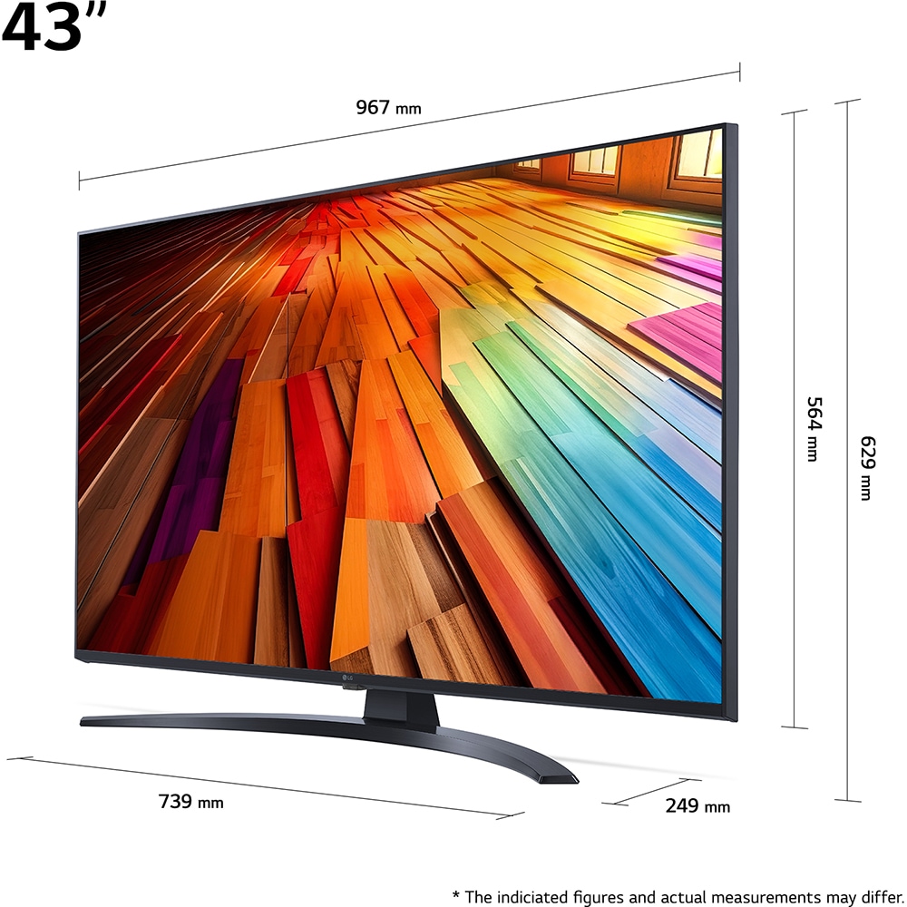 Televizor LED SMART LG 43UT81003LA, Ultra HD 4K, HDR, 108cm