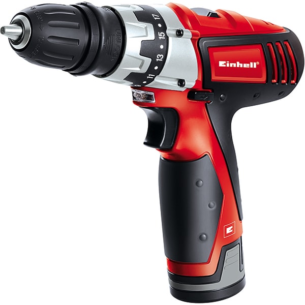 Masina de gaurit si insurubat (bormasina) EINHELL TC-CD 12 Li, 12V, 1.5Ah, 1050RPM, 20Nm, mandrina rapida 10mm