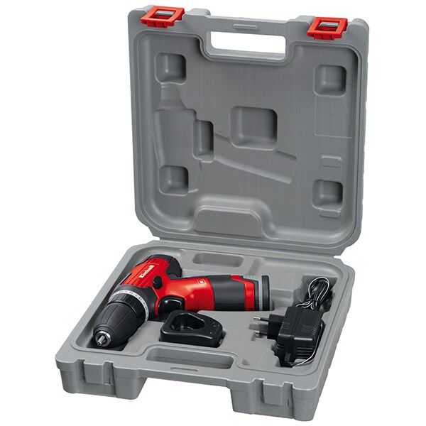 Masina de gaurit si insurubat (bormasina) EINHELL TH-CD 12-2 Li, 12V, 1.3Ah, 1300RPM, 20 de trepte de torsiune, mandrina rapida 10mm, cutie plastic