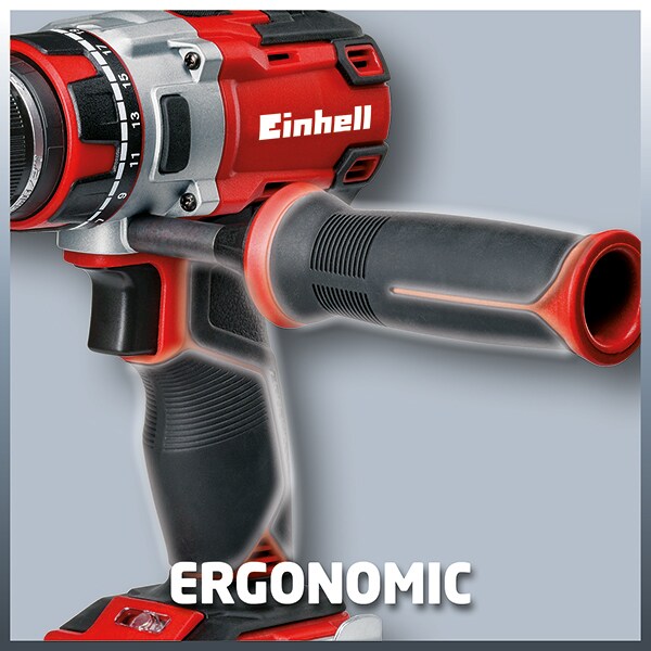 Masina de gaurit si insurubat (bormasina) EINHELL TE-CD 18 Li Solo, 18V, 1800RPM, mandrina rapida 13mm, fara acumulator