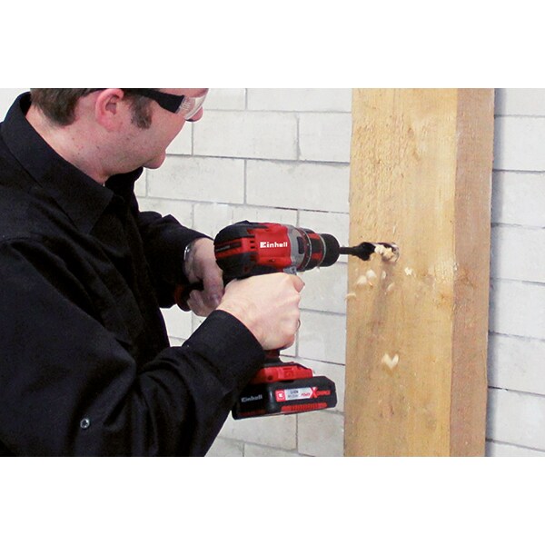 Masina de gaurit si insurubat (bormasina) EINHELL TE-CD 18 Li BL, 18V, 2x2.0Ah, 1800RPM, mandrina rapida 13mm, cutie plastic