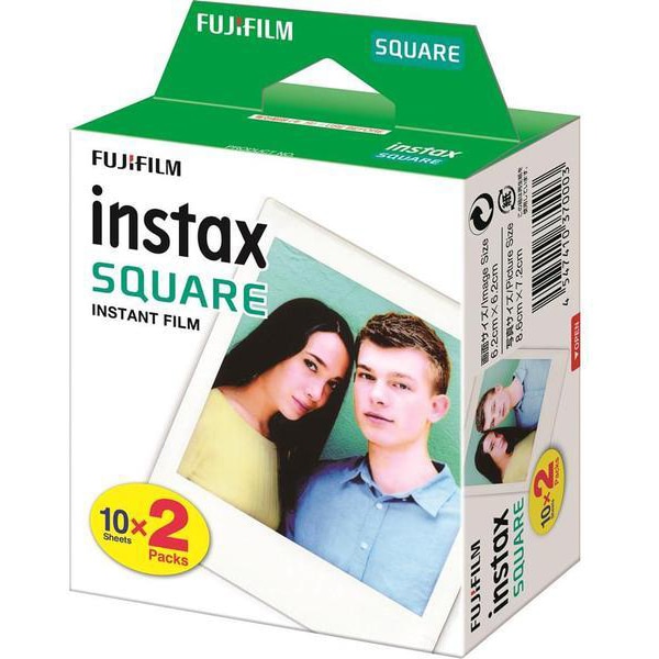 Pachet hartie foto originala FUJI Instax Square, 10x2