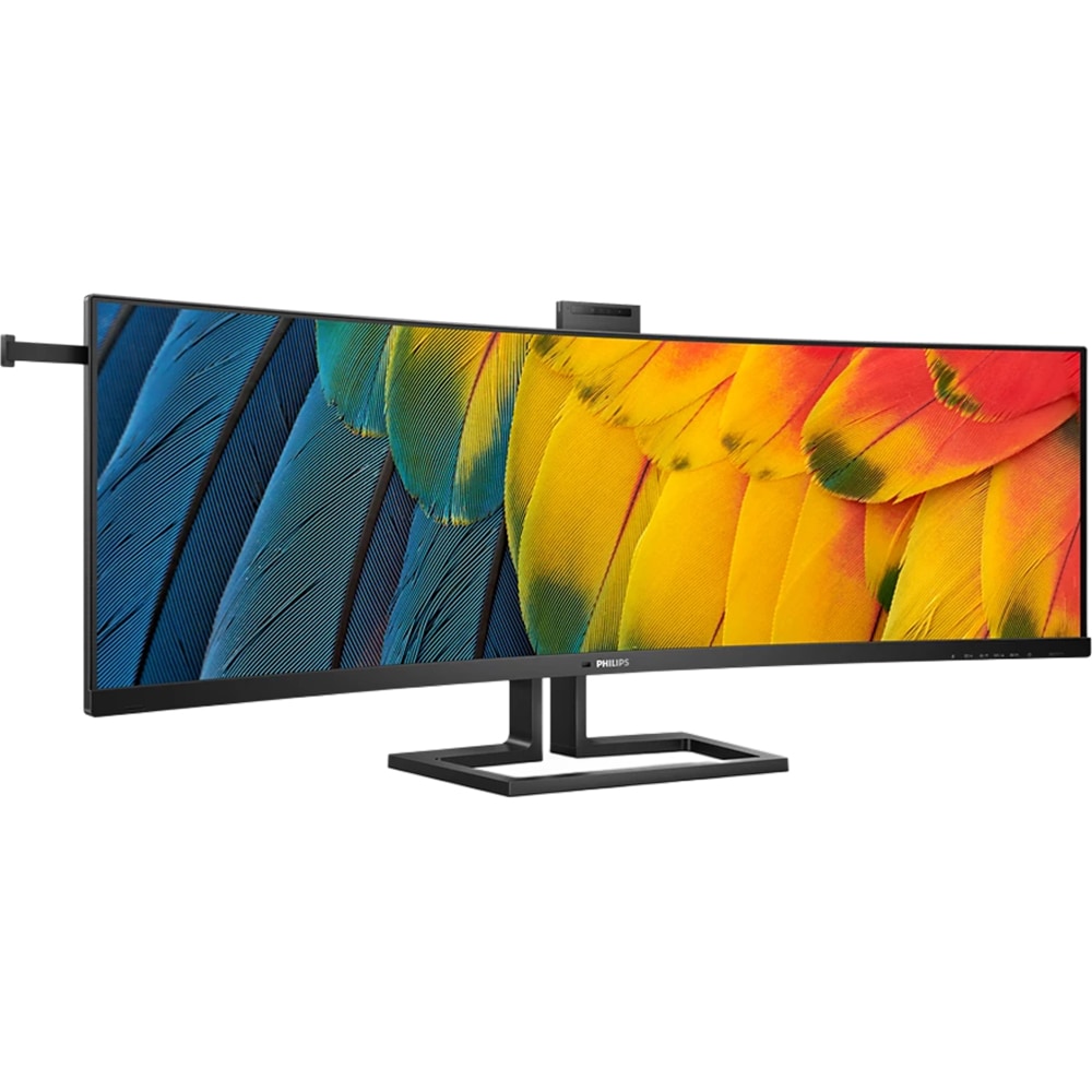 Monitor curbat LCD VA PHILIPS 45B1U6900CH/00, 44.5", Dual QHD, 75 Hz, DisplayHDR 400, negru