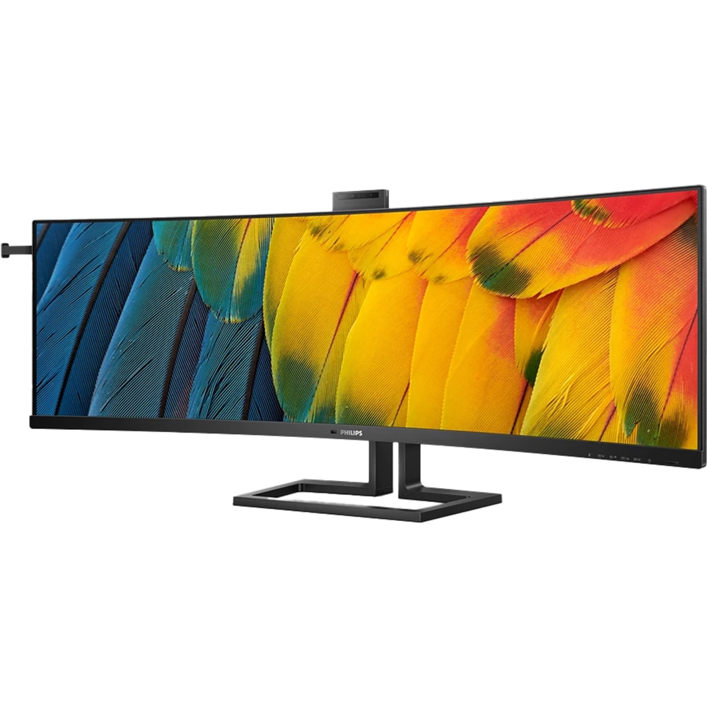 Monitor curbat LCD VA PHILIPS 45B1U6900CH/00, 44.5", Dual QHD, 75 Hz, DisplayHDR 400, negru