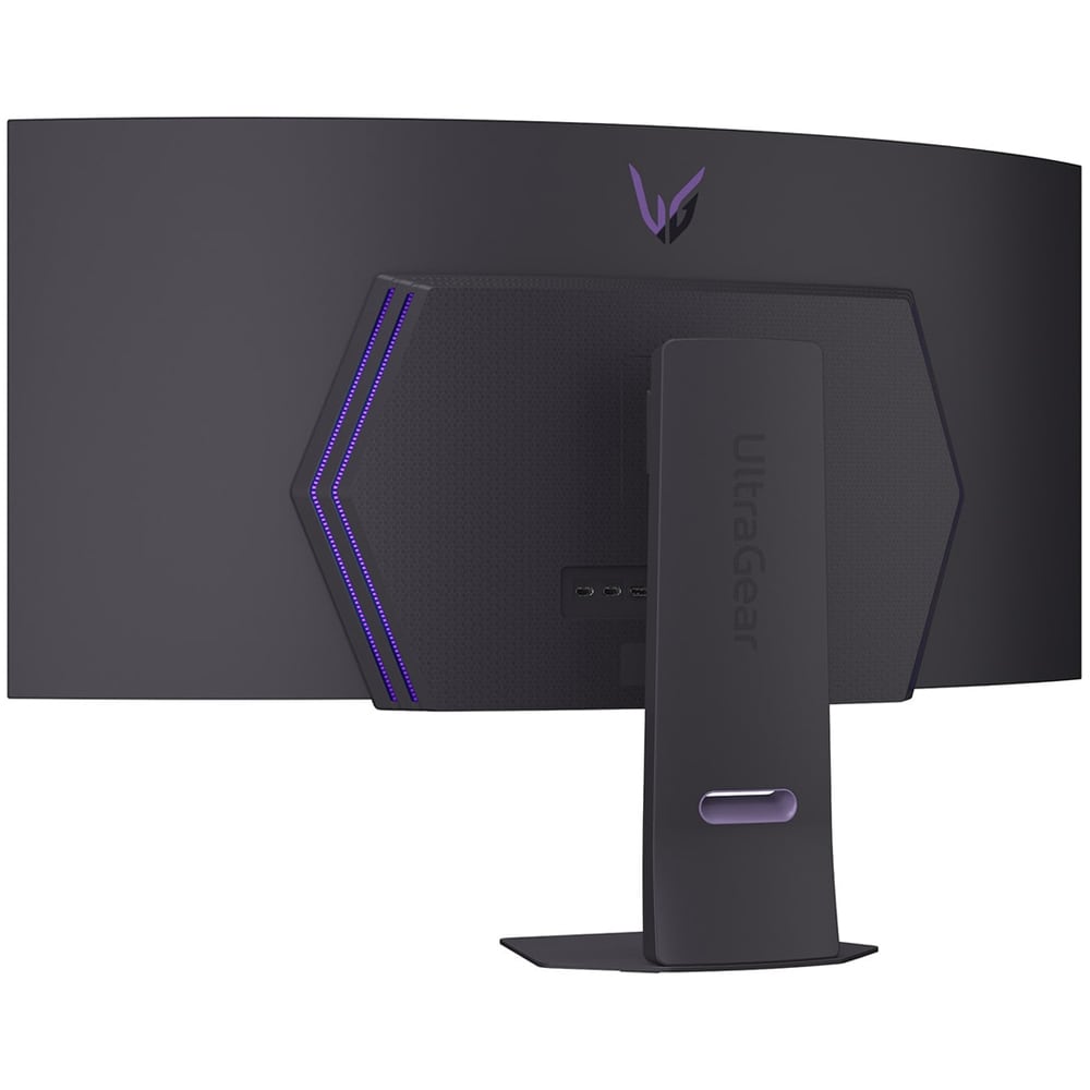 Monitor gaming curbat OLED LG 45GX900A-B, 44.5", WQHD, 240 Hz, FreeSync Premium Pro, HDR10, negru