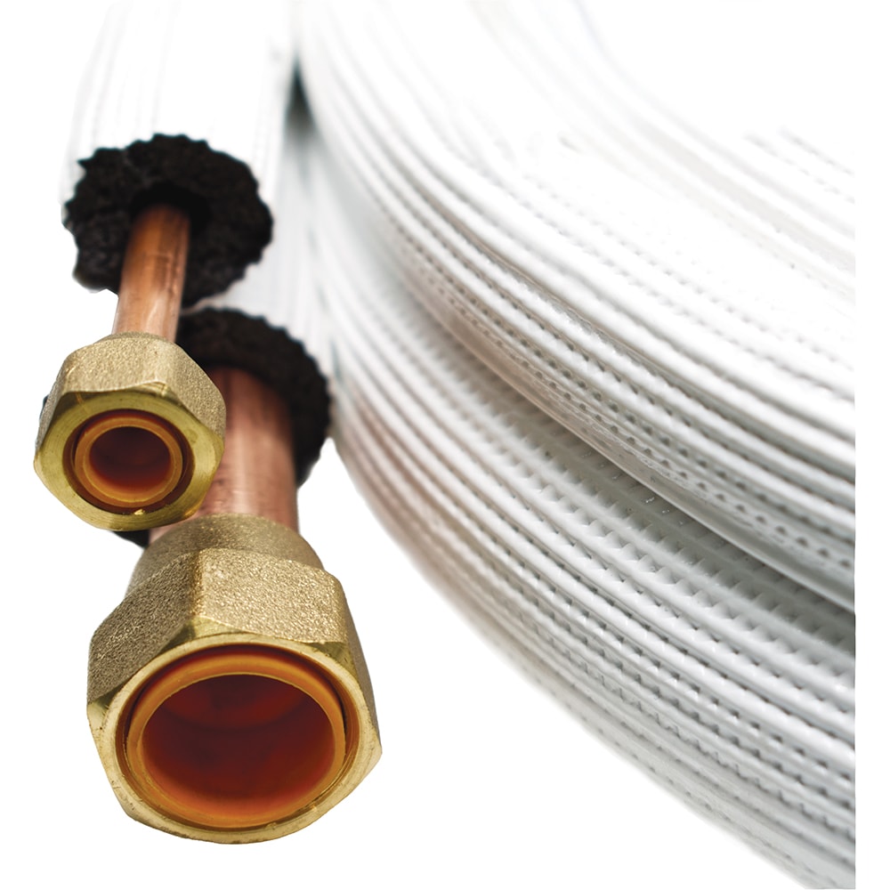 Kit teava cupru izolata montaj aer conditionat 1/4" + 3/8", 3 m, 0.55 mm