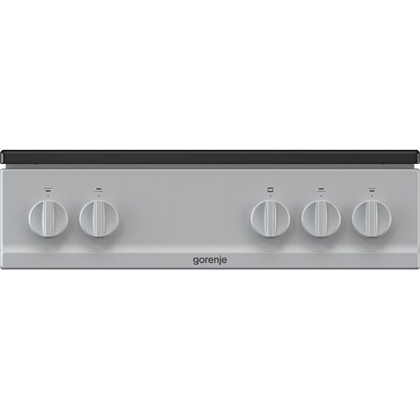 Aragaz GORENJE G5111SJ, 4 arzatoare, gaz, L 50 cm, negru-argintiu