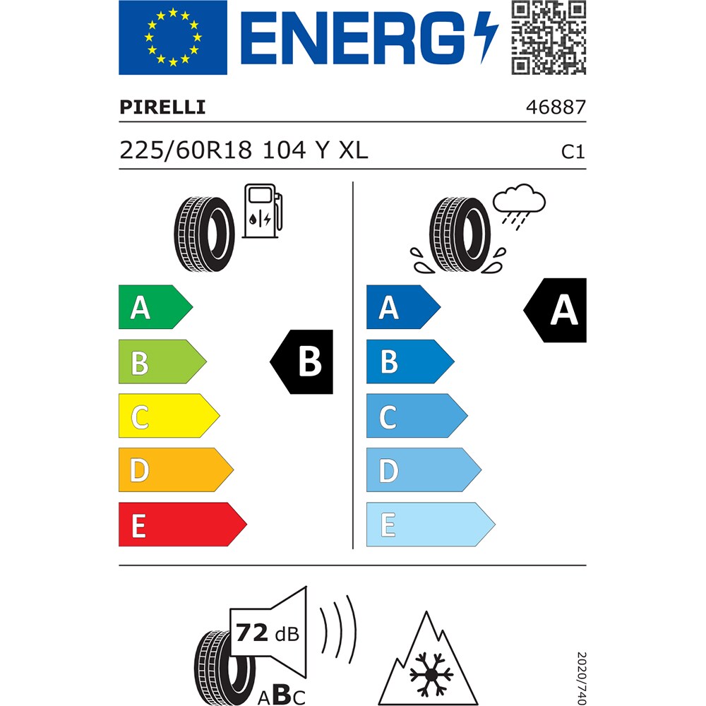Anvelopa all season PIRELLI Cinturato AllSeason SF3 225/60R18 104Y XL