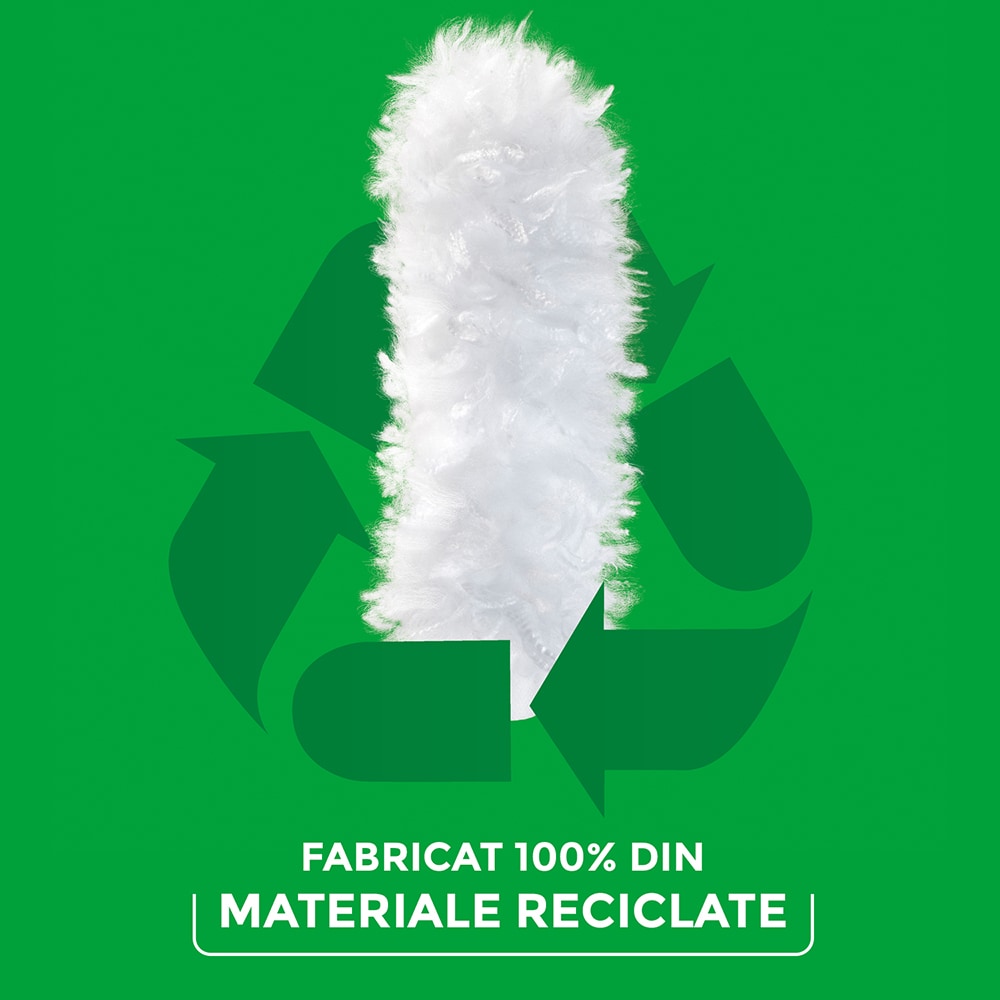 Pamatuf pentru praf VILEDA Flex & Catch, maner scurt + 2 rezerve