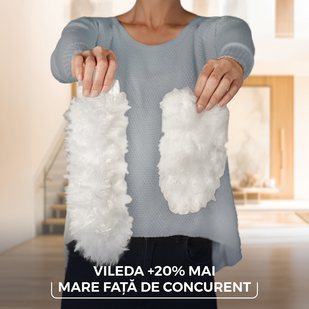 Rezerve pentru pamatuf VILEDA Flex & Catch, 10 bucati