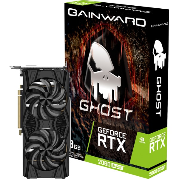 Placa video GAINWARD NVIDIA GeForce RTX 2060 Super Ghost, 8GB GDDR6, 256bit, 471056224-1198