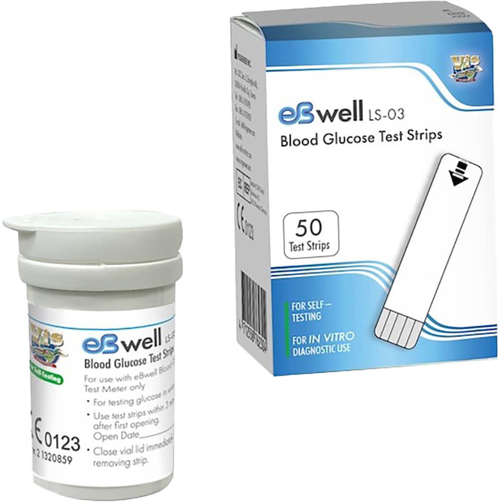 Set teste glicemie CARESENS EB-WELL, 50 buc
