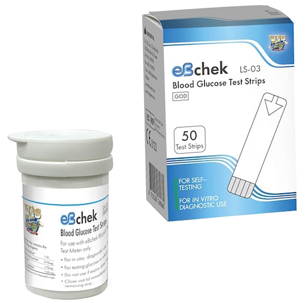 Set teste glicemie CARESENS EB-CHEK, 50buc