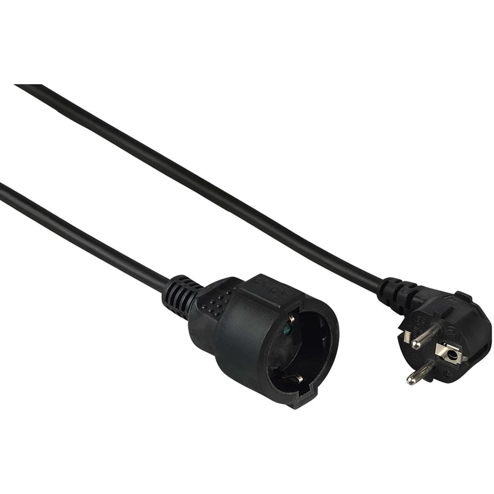 Prelungitor fisa HAMA 47870, 1 priza, 5m, negru