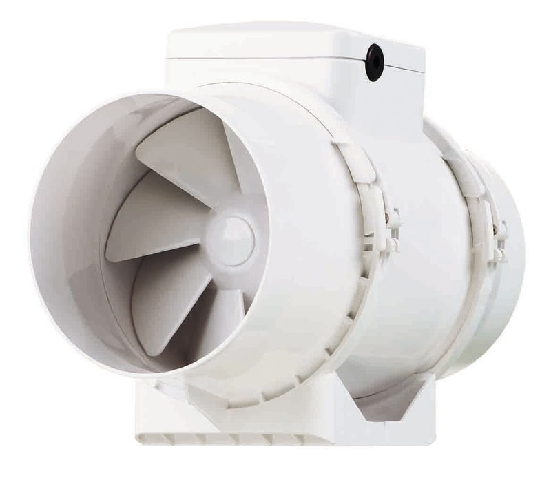 Ventilator axial pentru tubulatura VENTS, 30-60 W, 150 mm, alb