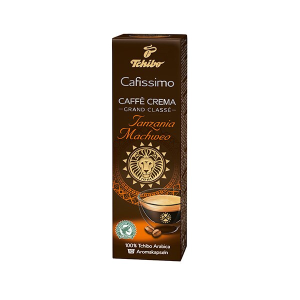 Capsule TCHIBO Cafissimo Grand Classe Caff Crema Tanzania Machweo 488997