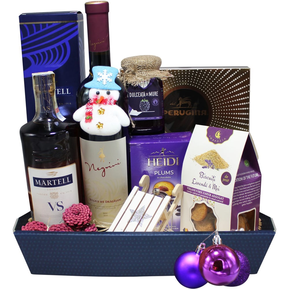 Cos cadou LUXURY BASKETS Martell Gourmet 7MG
