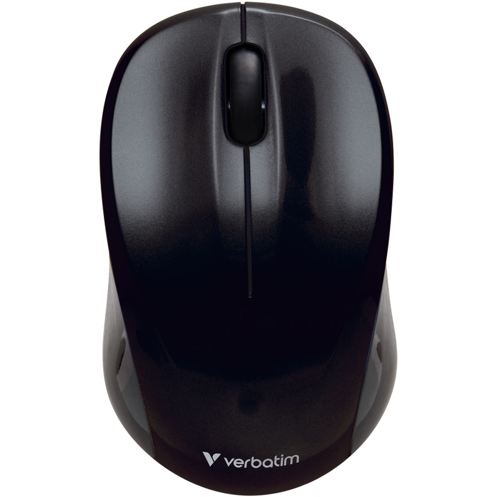 Mouse Wireless VERBATIM 49042 Go Nano, 1600 dpi, negru